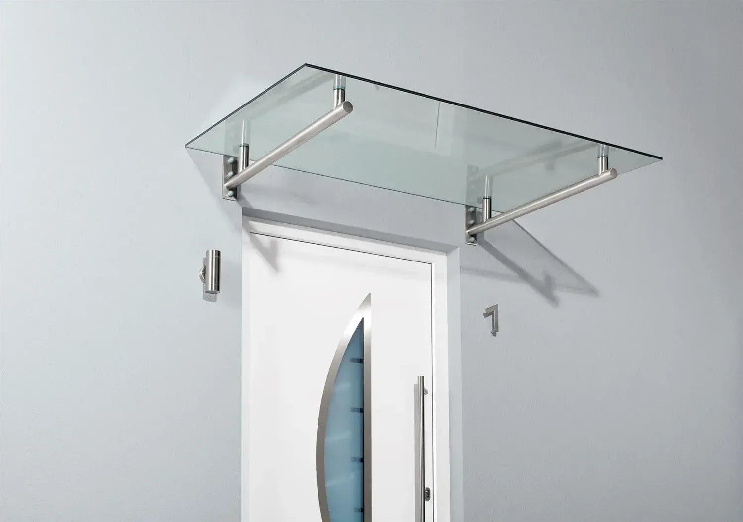 Gutta Edelstahl Überdachung HD 140 Modernes Design