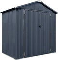 Westmann Metallgerätehaus Minor 64, Anthrazit, 119x183x196 cm