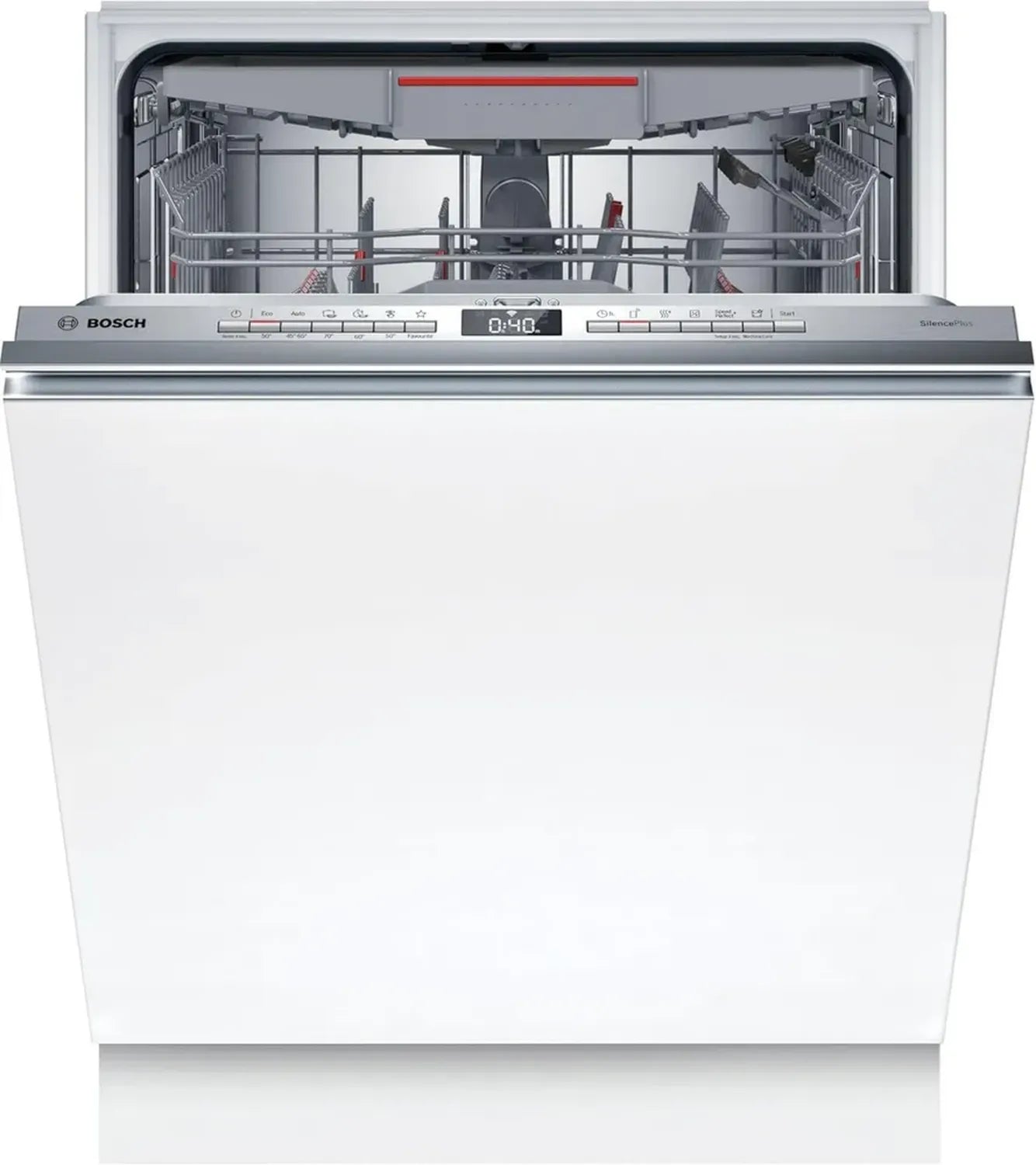 Bosch SMV4ECX27E Serie 4 Einbau-Geschirrspüler, vollintegriert, Home Connect, Extra Clean Zone für starke Verschmutzungen, Ferndiagnose, umweltfreundlich, 60 cm